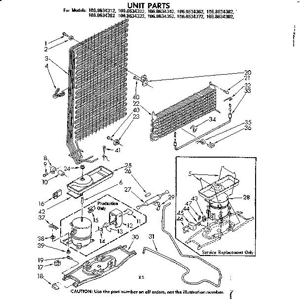 UNIT PARTS