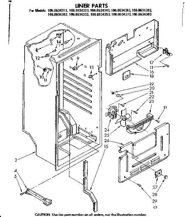 Liner parts