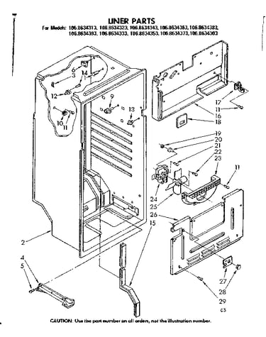 Liner parts