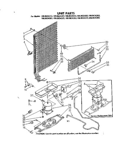 Unit parts