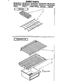 Shelf parts
