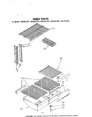 Shelf parts