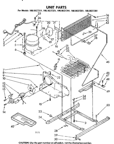Unit parts