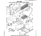 Kenmore 1068638340 unit parts diagram