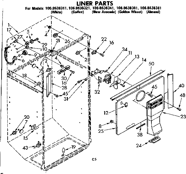 Liner parts