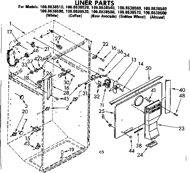 Liner parts