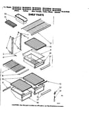Shelf parts