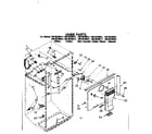 Kenmore 1068638541 liner parts diagram