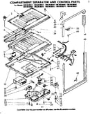 Compartment separator & control parts