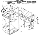 Kenmore 1068638502 liner parts diagram