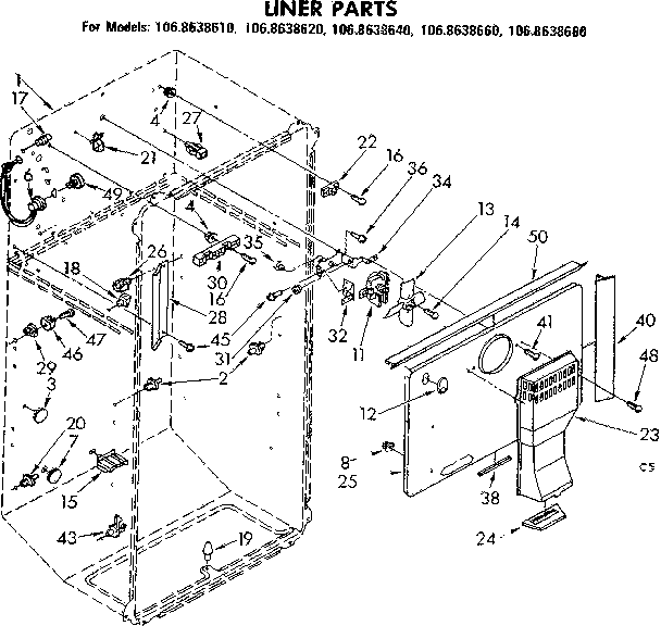 Liner parts