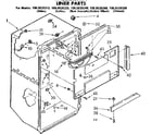 Kenmore 1068639320 liner parts diagram