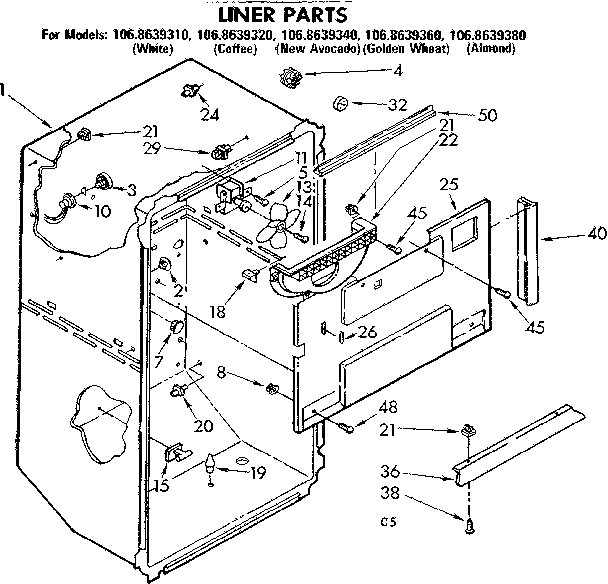 Liner parts