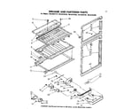 Kenmore 1068639360 breaker & partition parts diagram
