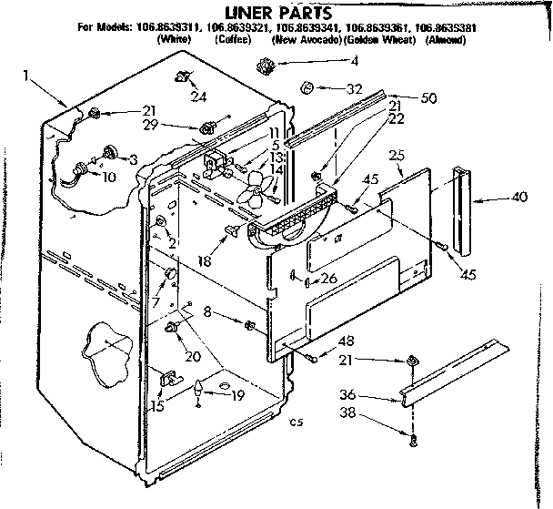 Liner parts