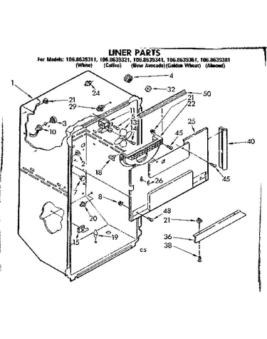 Liner parts