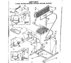 Kenmore 1068639640 unit parts diagram