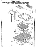 Shelf parts