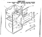 Kenmore 1068639610 liner parts diagram