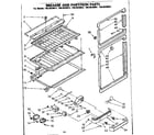 Kenmore 1068639661 breaker and partition parts diagram