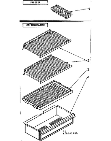 Shelf parts
