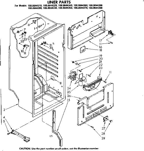 Liner parts