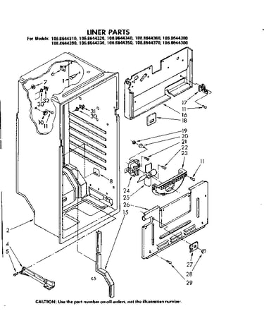 Liner parts