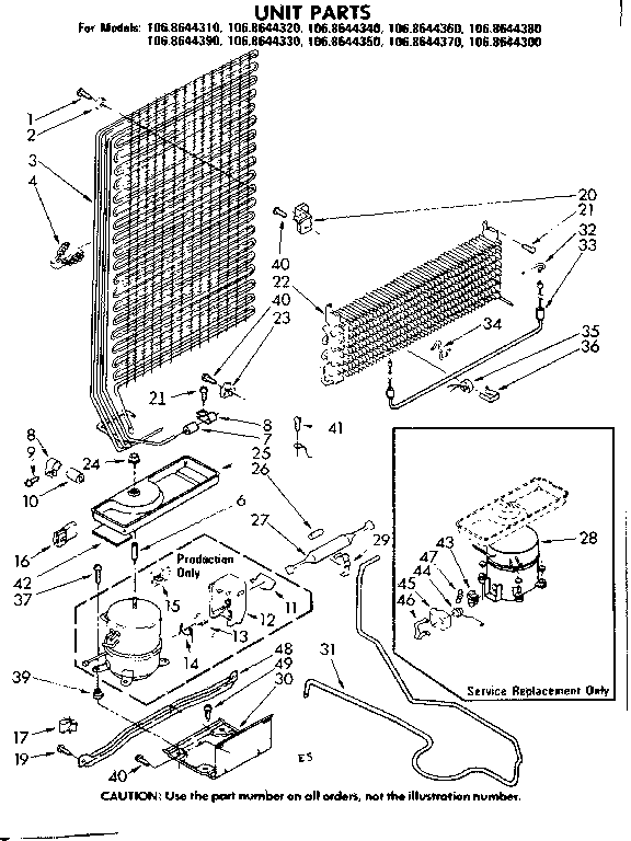 Unit parts