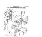 Kenmore 1068646460 cabinet parts diagram