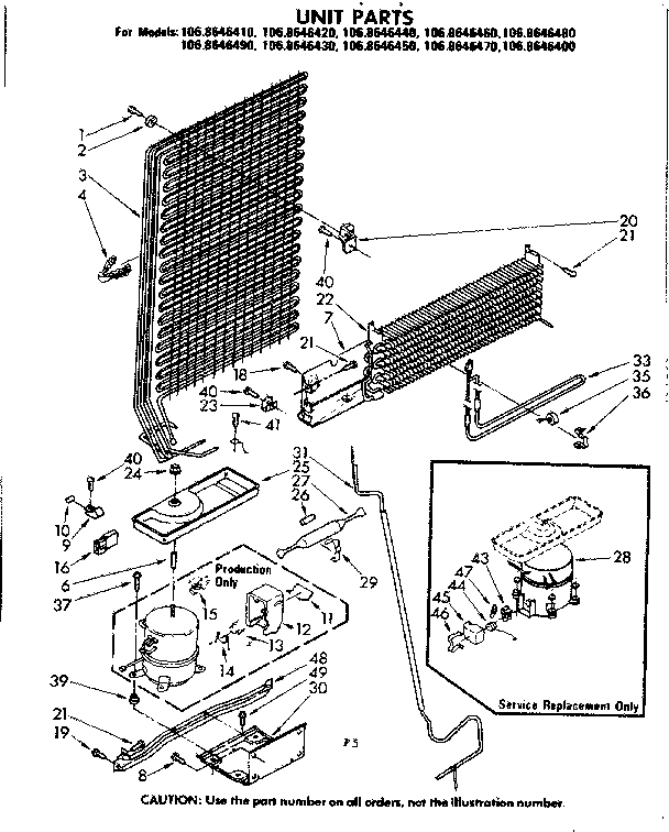 Unit parts