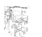 Kenmore 1068648322 cabinet parts diagram