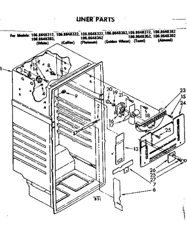 Liner parts