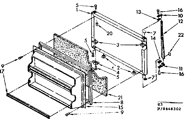 FREEZER DOOR PARTS