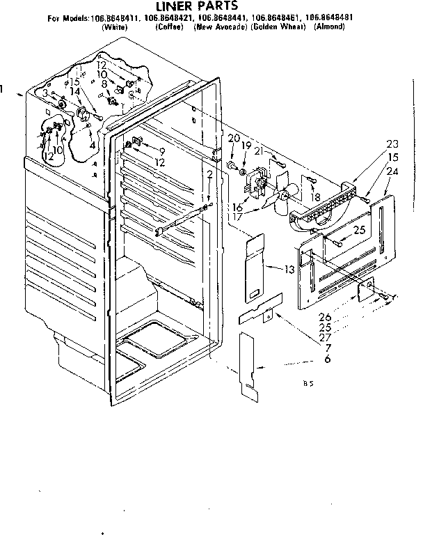Liner parts
