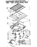 Compartment separator parts