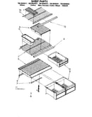 Shelf parts