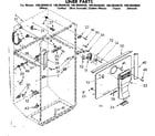 Kenmore 1068648640 liner parts diagram