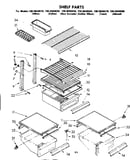 Shelf parts