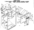 Kenmore 1068648621 liner parts diagram