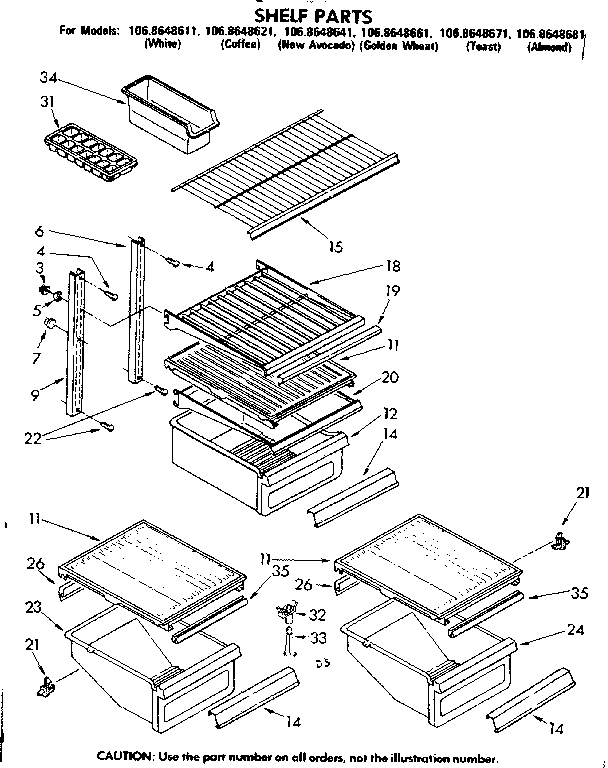 SHELF PARTS