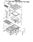Shelf parts