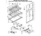 Kenmore 1068652760 breaker and partition parts diagram