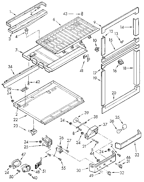 Breaker and partition