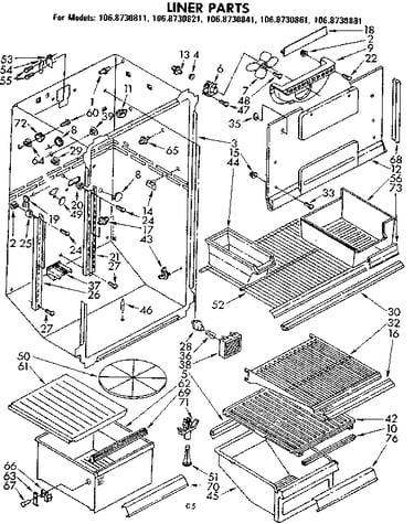 Liner parts