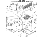 Kenmore 1068730841 unit parts diagram