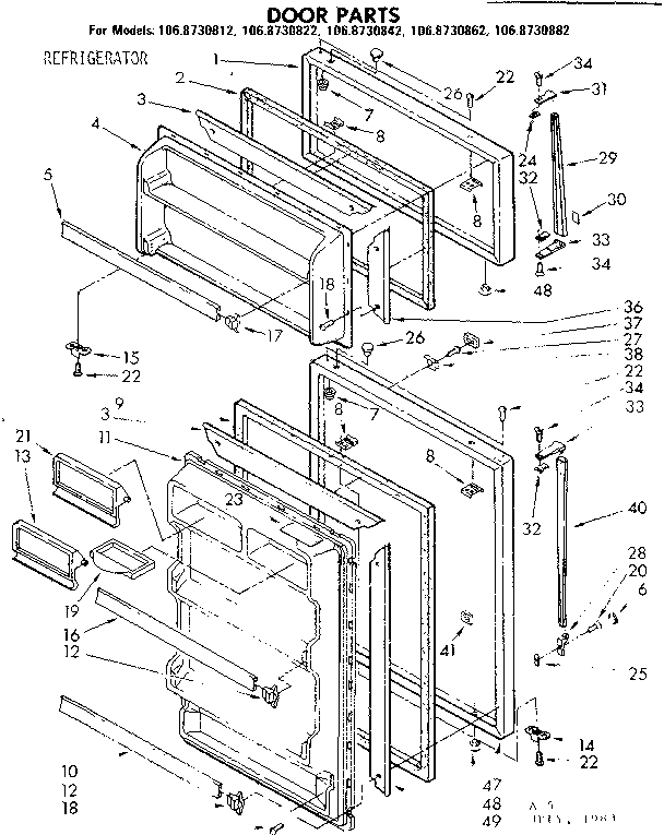 Door parts