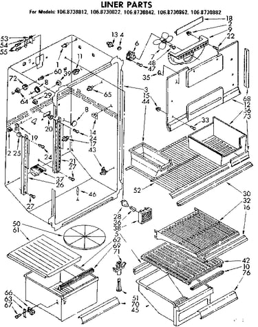 Liner parts