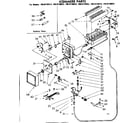 Kenmore 1068730883 icemaker parts diagram