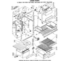 Kenmore 1068730980 liner parts diagram
