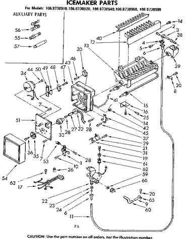 Icemaker parts